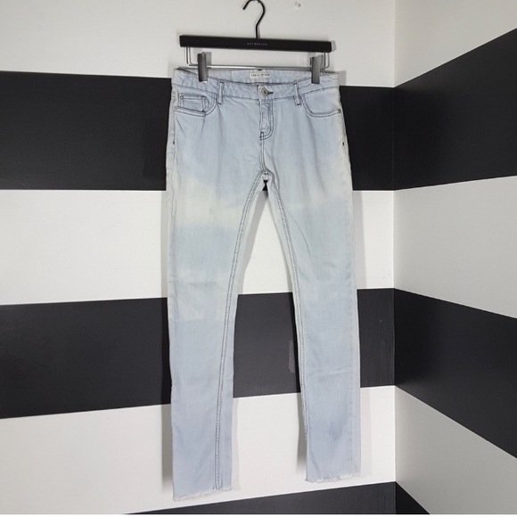 Each X Other Paris Bleach Dyed Skinny Jeans Size 6 / 26” $390 retail! GUC - Picture 1 of 9